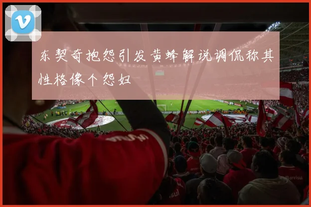东契奇抱怨引发黄蜂解说调侃称其性格像个怨妇